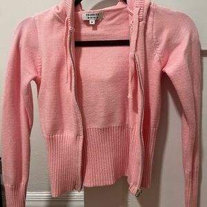 Frankie’s Bikini’s Aimee Cloud Knit Zip Up Hoodie